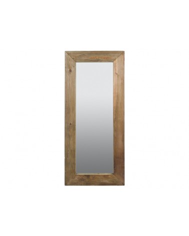 Espejo Bunta madera pino reciclada cristal 180x80x5 tradicional - 1