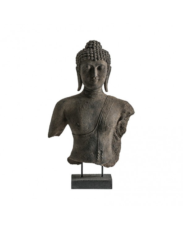 Busto Budha cemento 56x25x90 Provenzal - 1