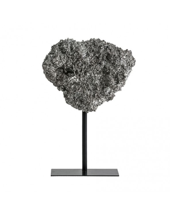 Figura Piedra resina hierro gris 31x13x44 Nórdico - 1